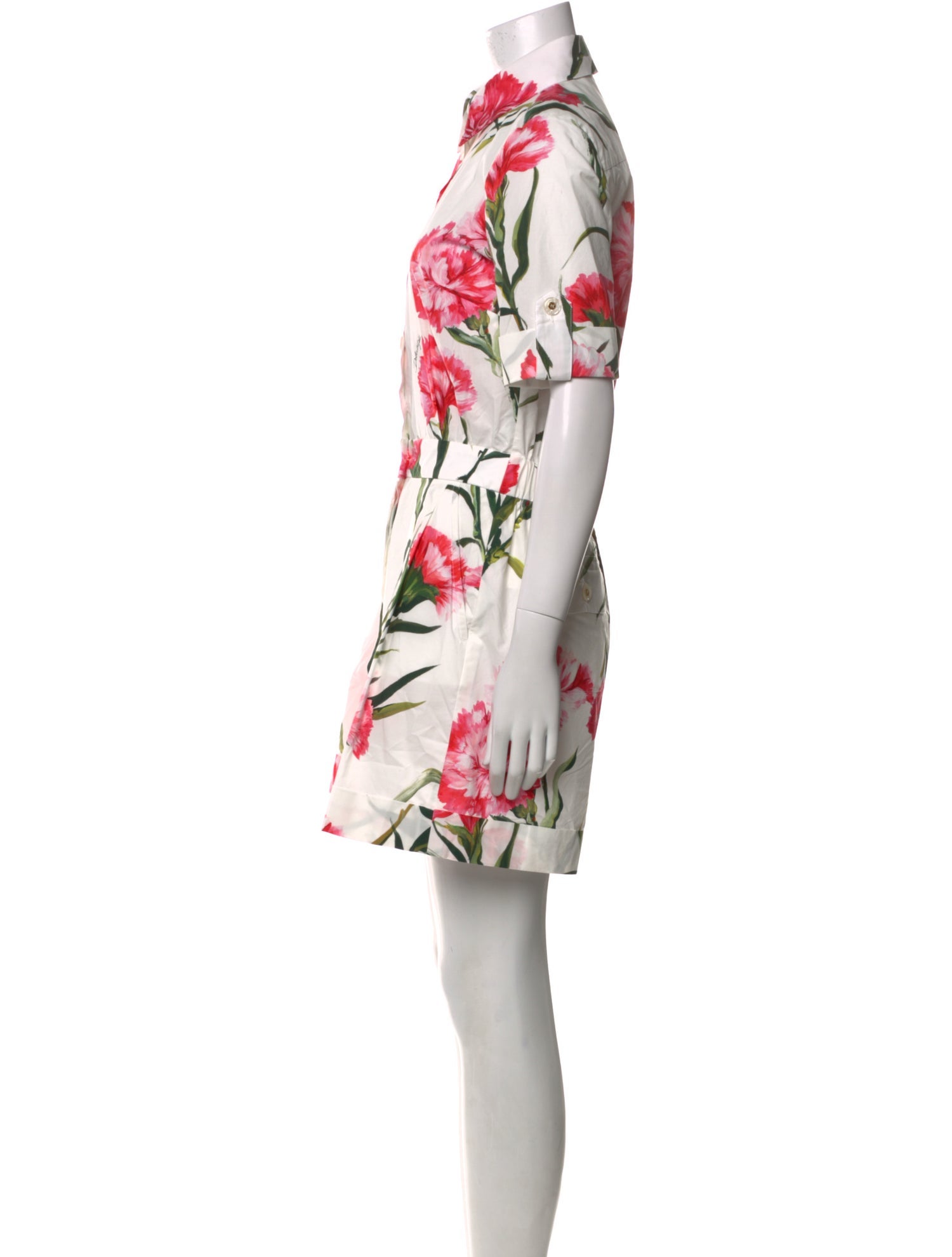 Dolce & Gabbana Floral Print Romper