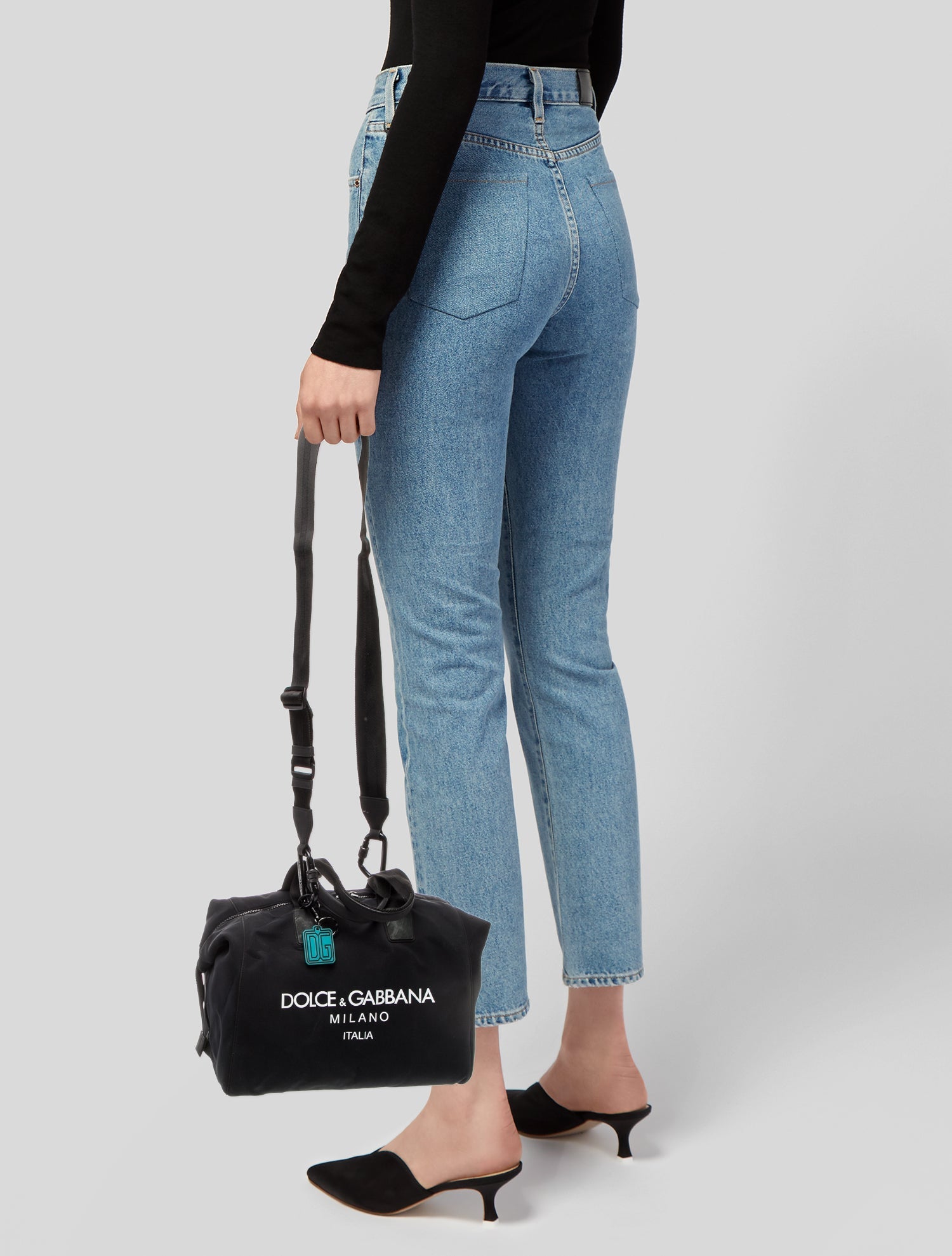 Dolce & Gabbana Nylon Logo Duffle Bag