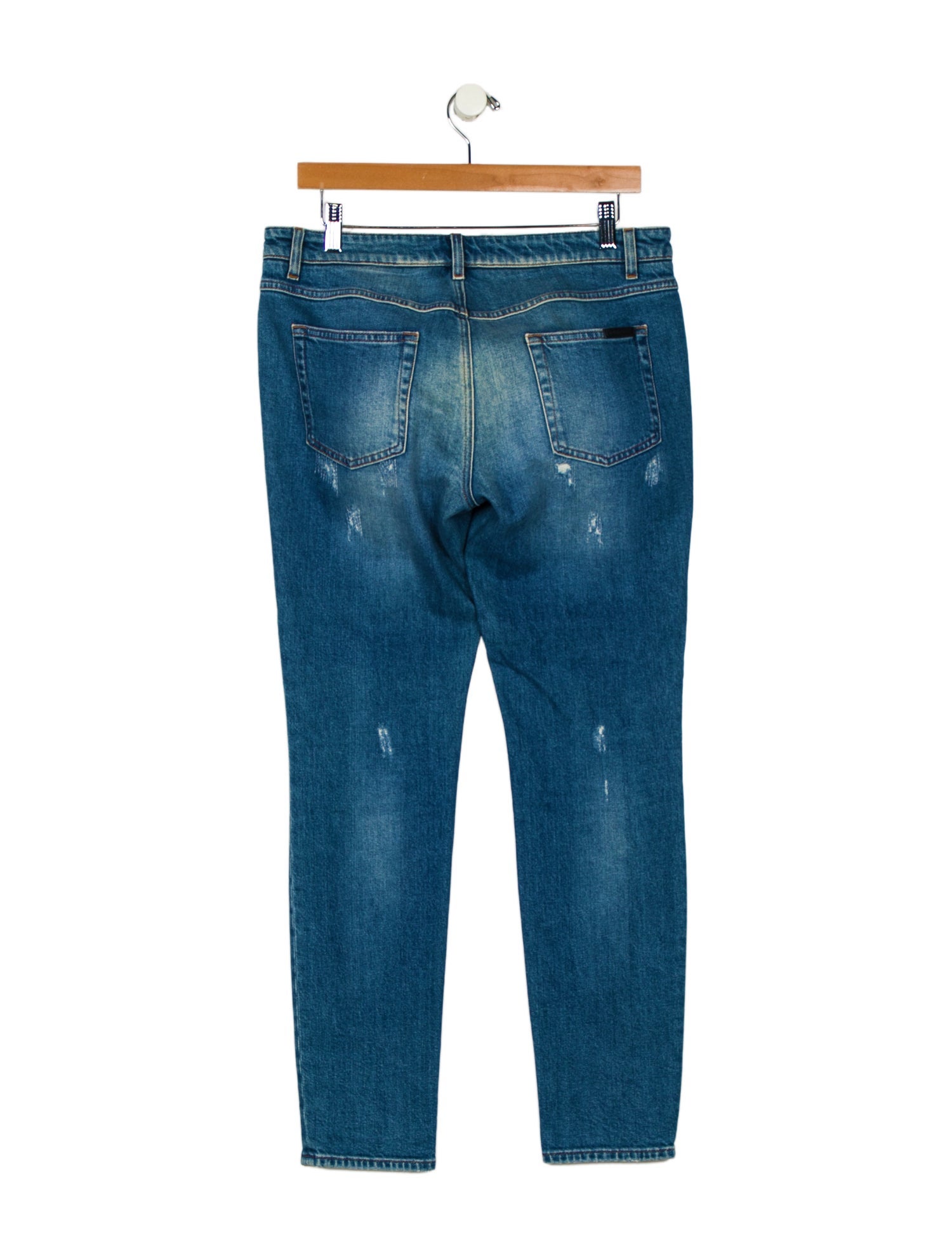 Dolce & Gabbana Mid-Rise Straight Leg Jeans