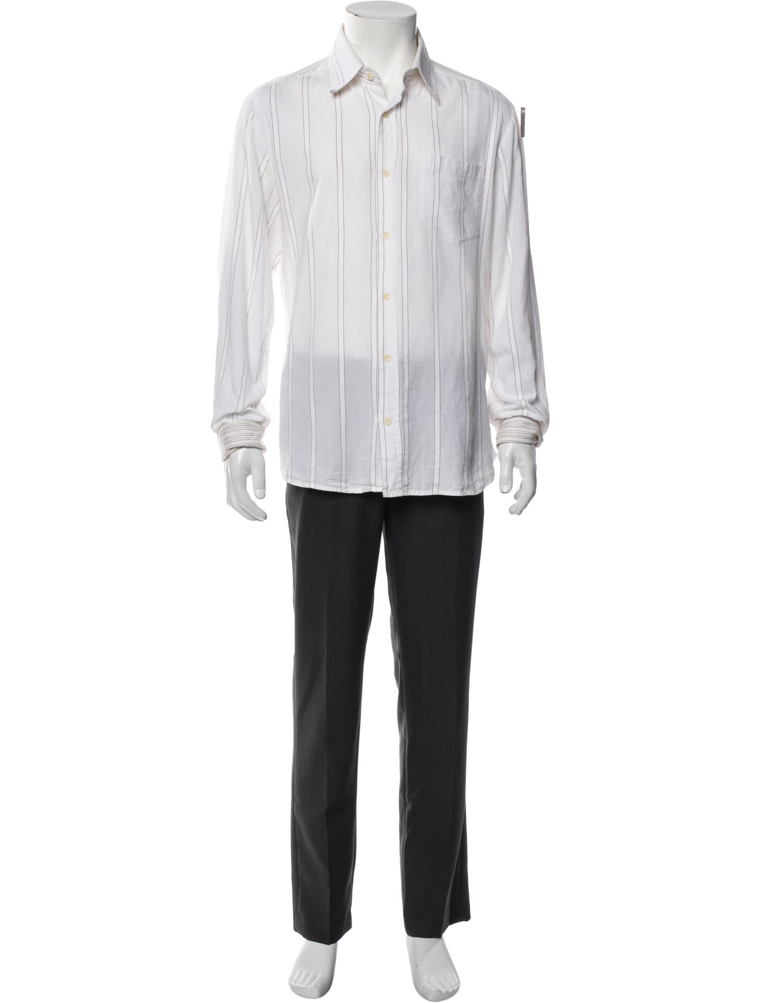 Dolce & Gabbana Striped Long Sleeve Shirt