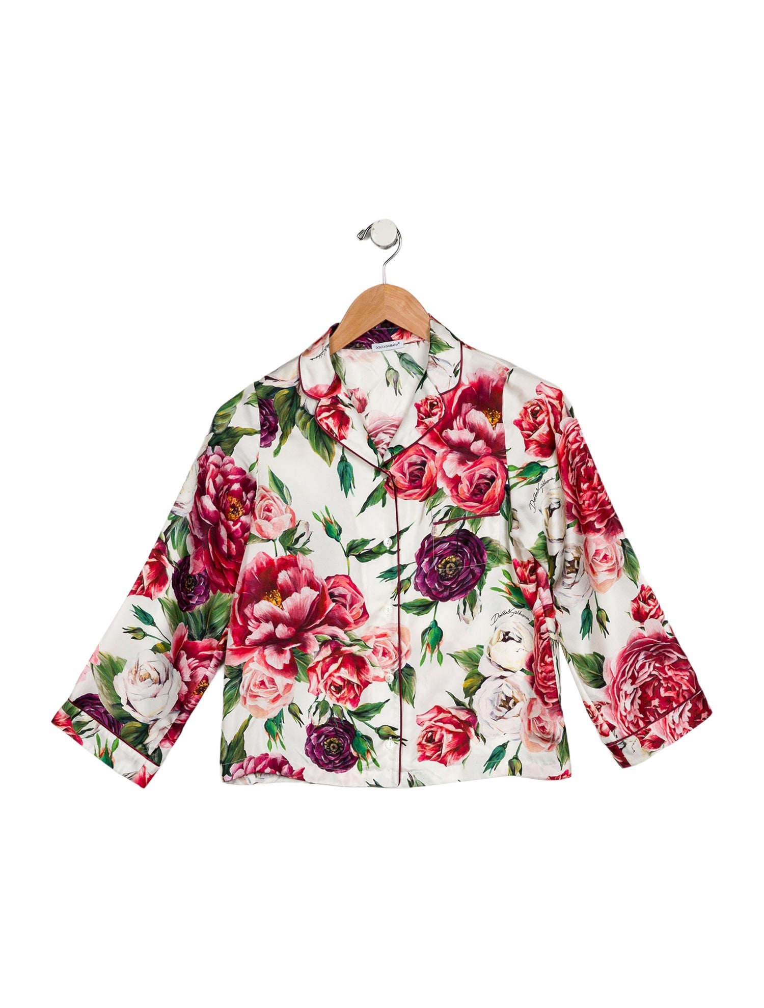 Dolce & Gabbana kid girls multicolored shirt