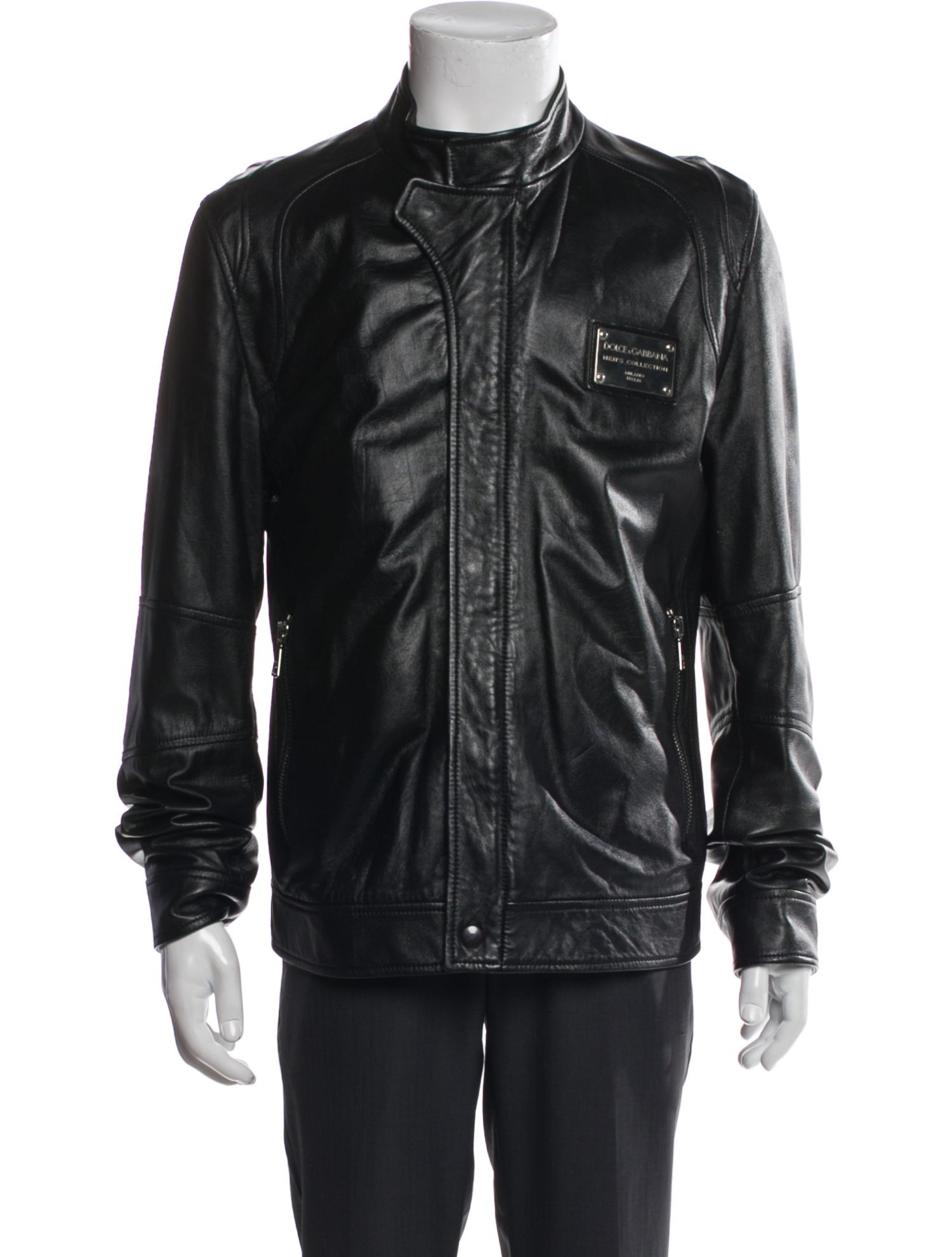 Dolce & Gabbana Shearling Utility Jacket