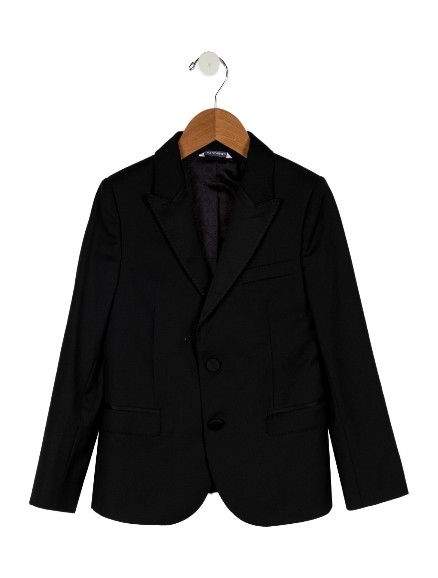 Dolce & Gabbana Boys' Solid Tuxedo Jacket