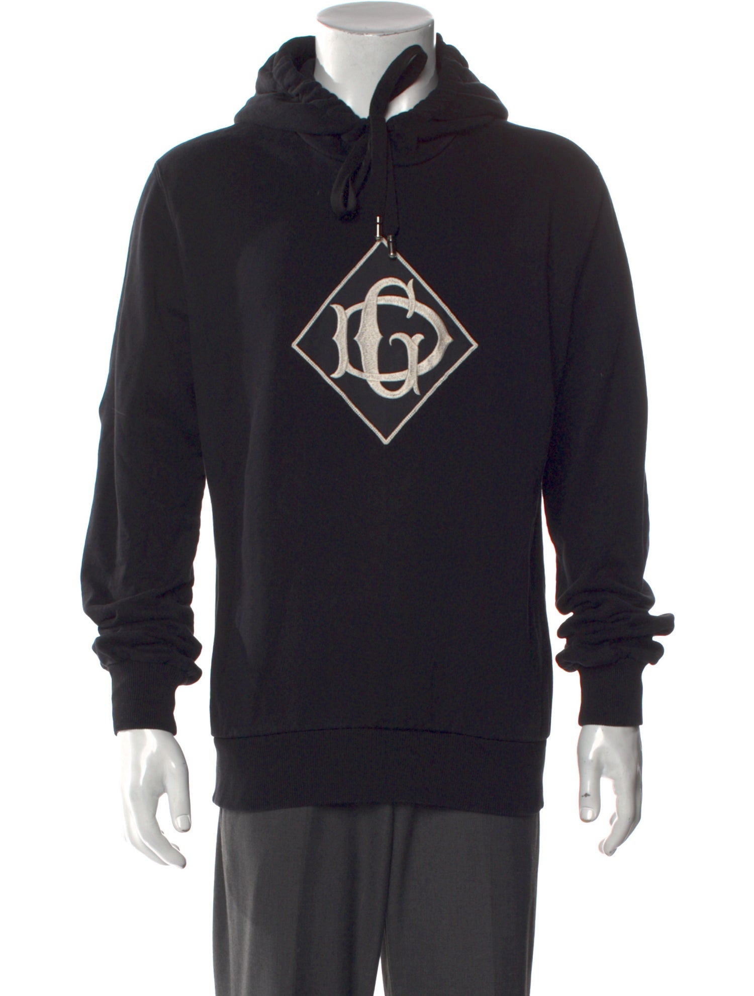 Dolce & Gabbana Graphic Print Crew Neck Hoodie