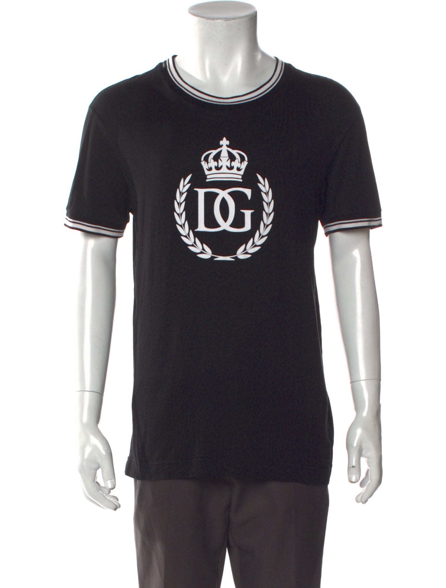 Dolce & Gabbana Graphic Print Crew Neck T-Shirt