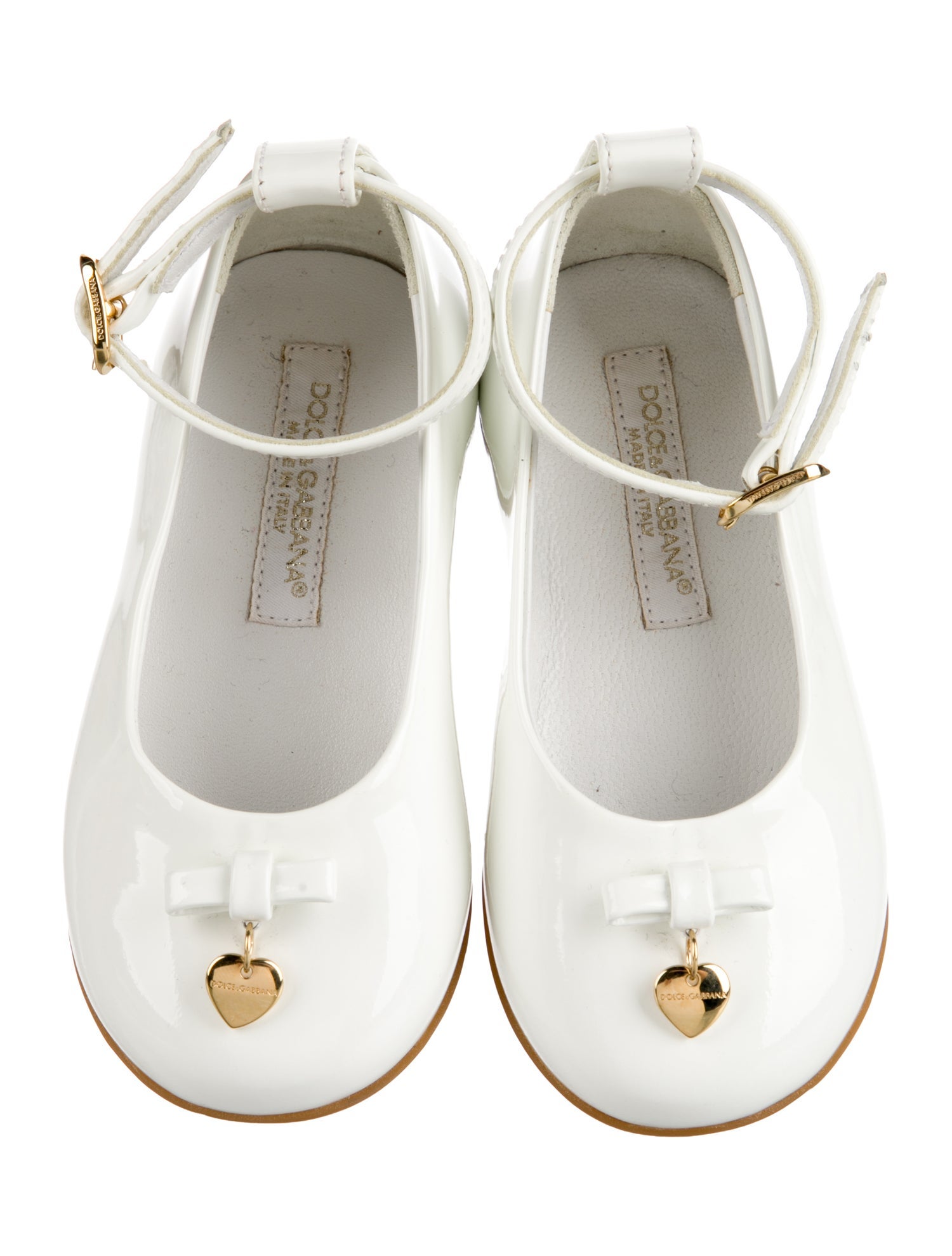 Dolce & Gabbana Girls' Patent Leather Ballet Flats