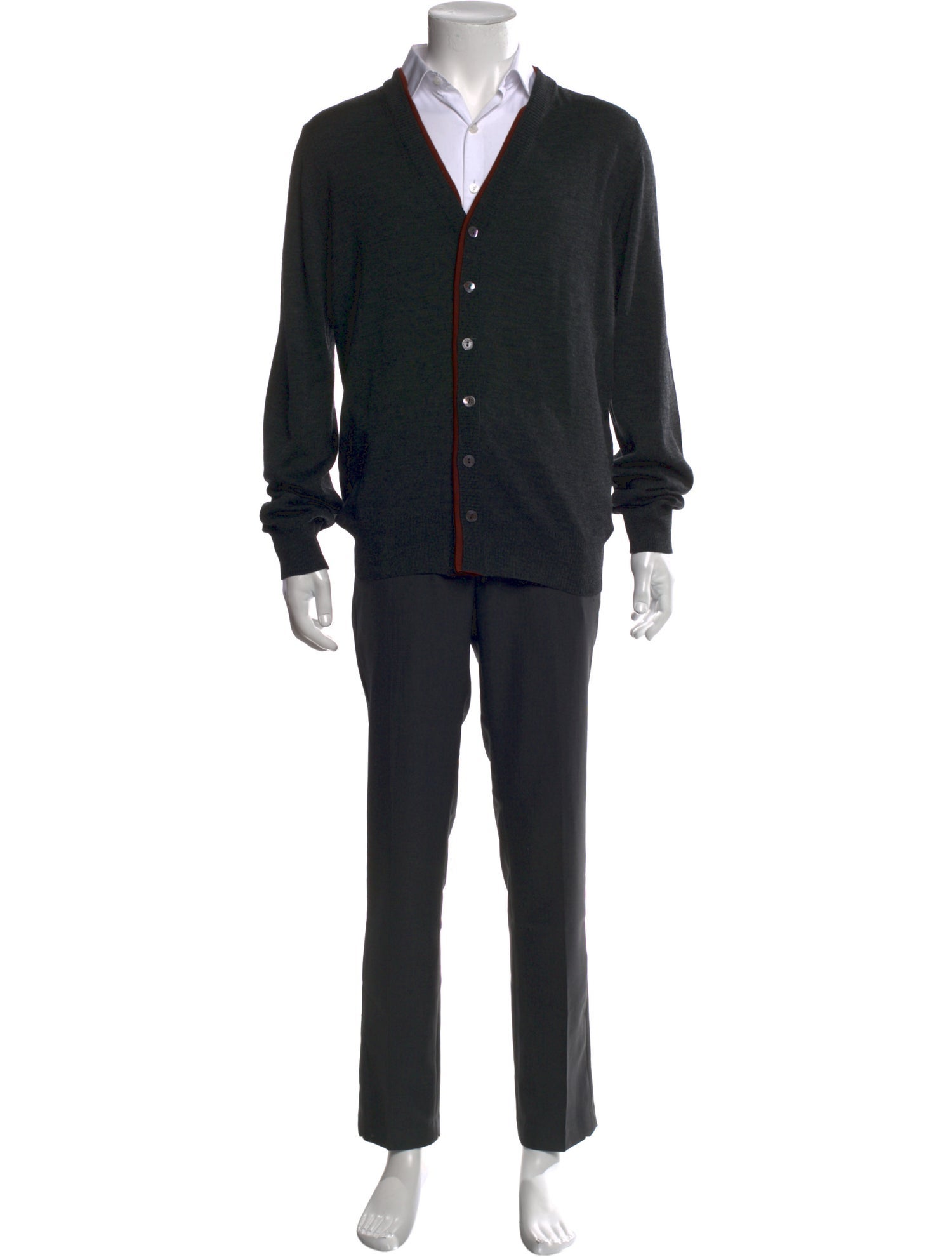 Dolce & Gabbana Virgin Wool V-Neck Cardigan w/ Tags