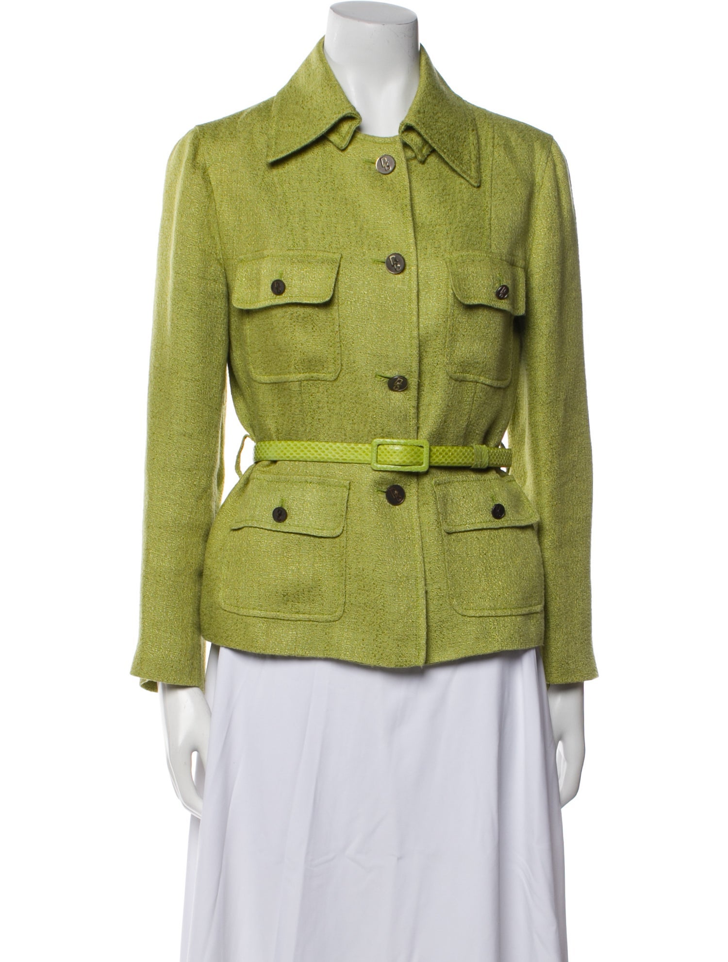 Dolce & Gabbana Tweed Printed Blazer