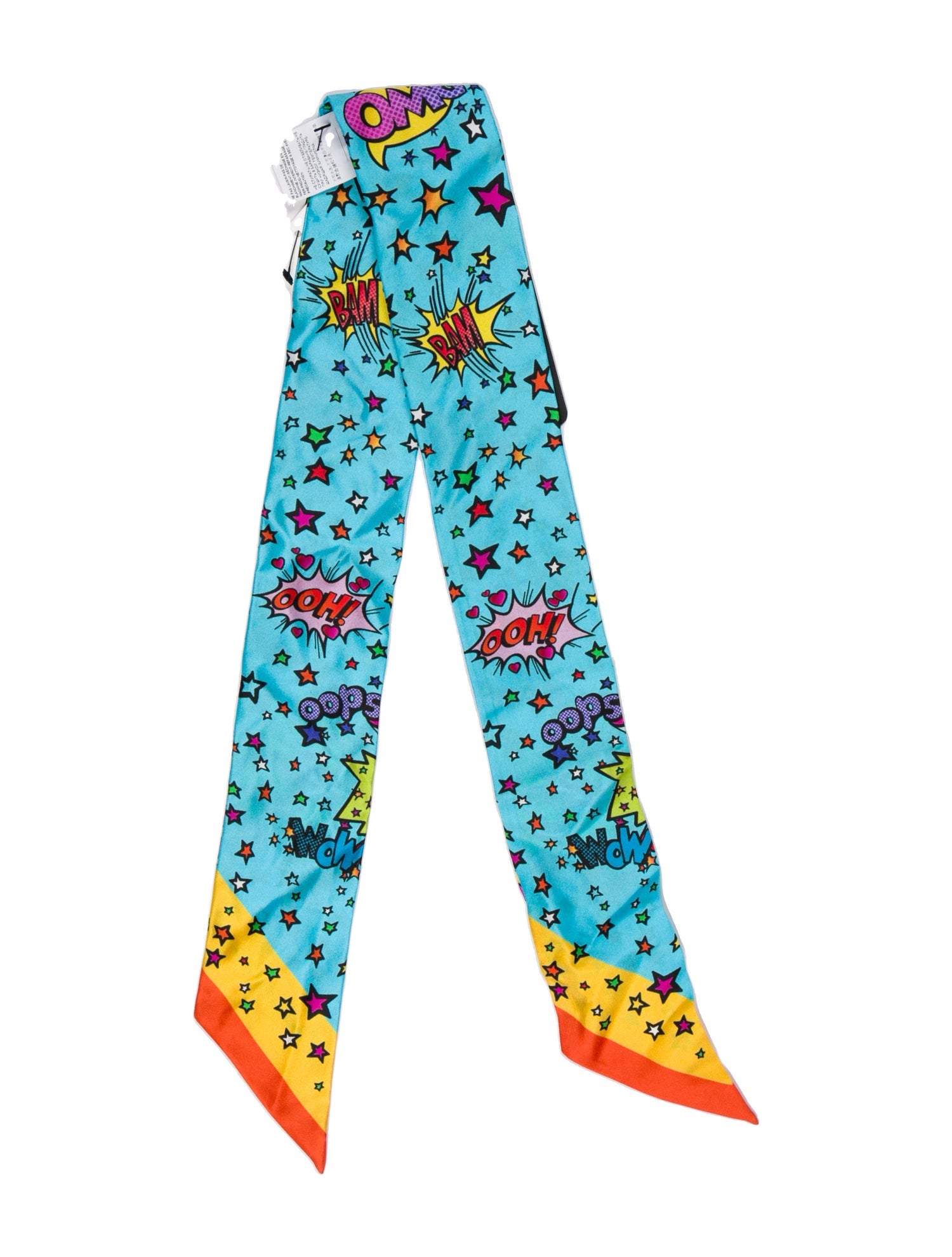 Dolce & Gabbana Silk Printed Scarf w/ Tags