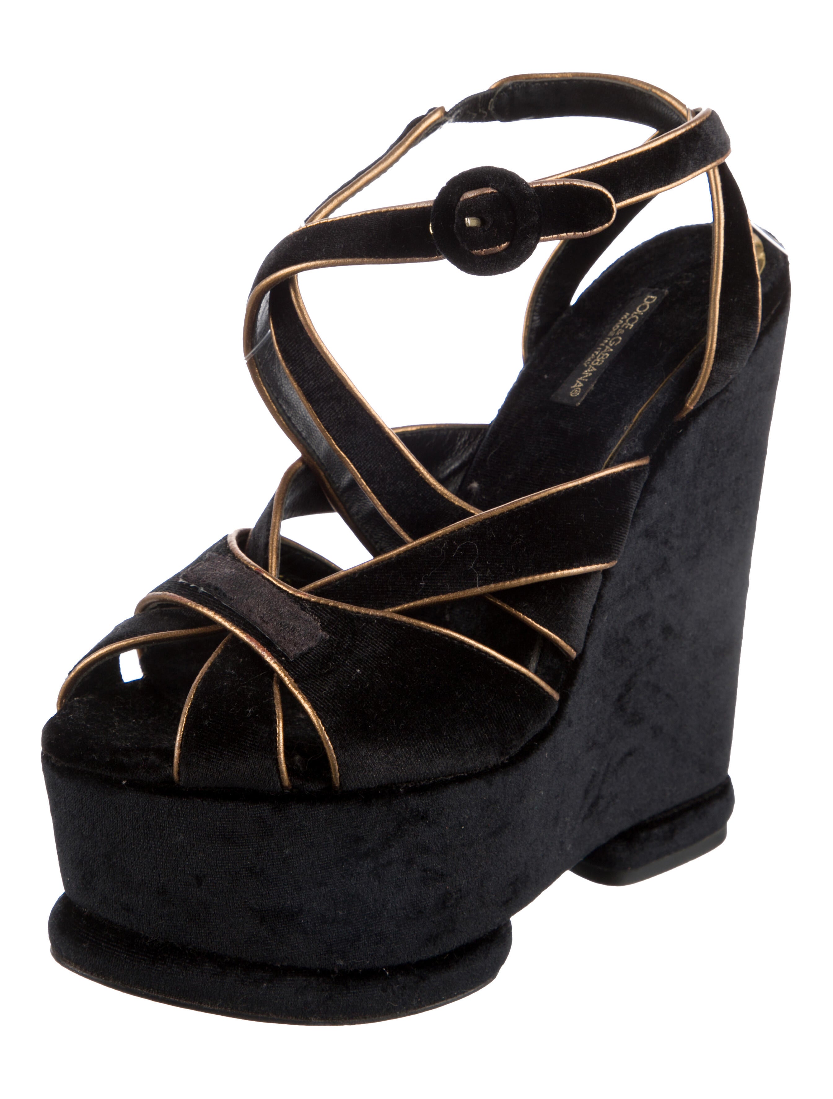 Dolce & Gabbana Velvet Pumps