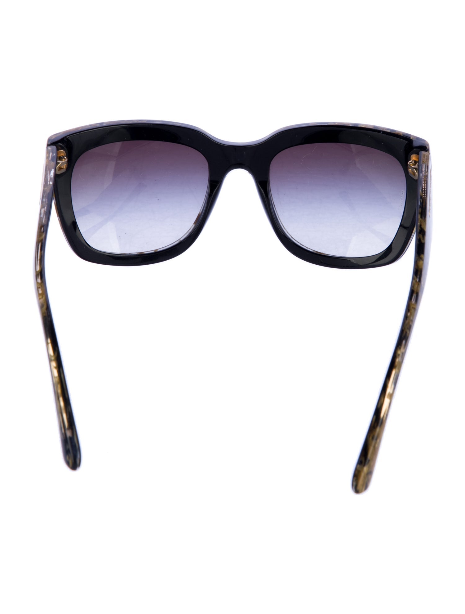 Dolce & Gabbana Oversize Gradient Sunglasses