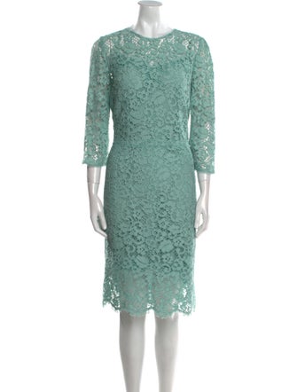 Dolce & Gabbana Lace Knee-Length Dress