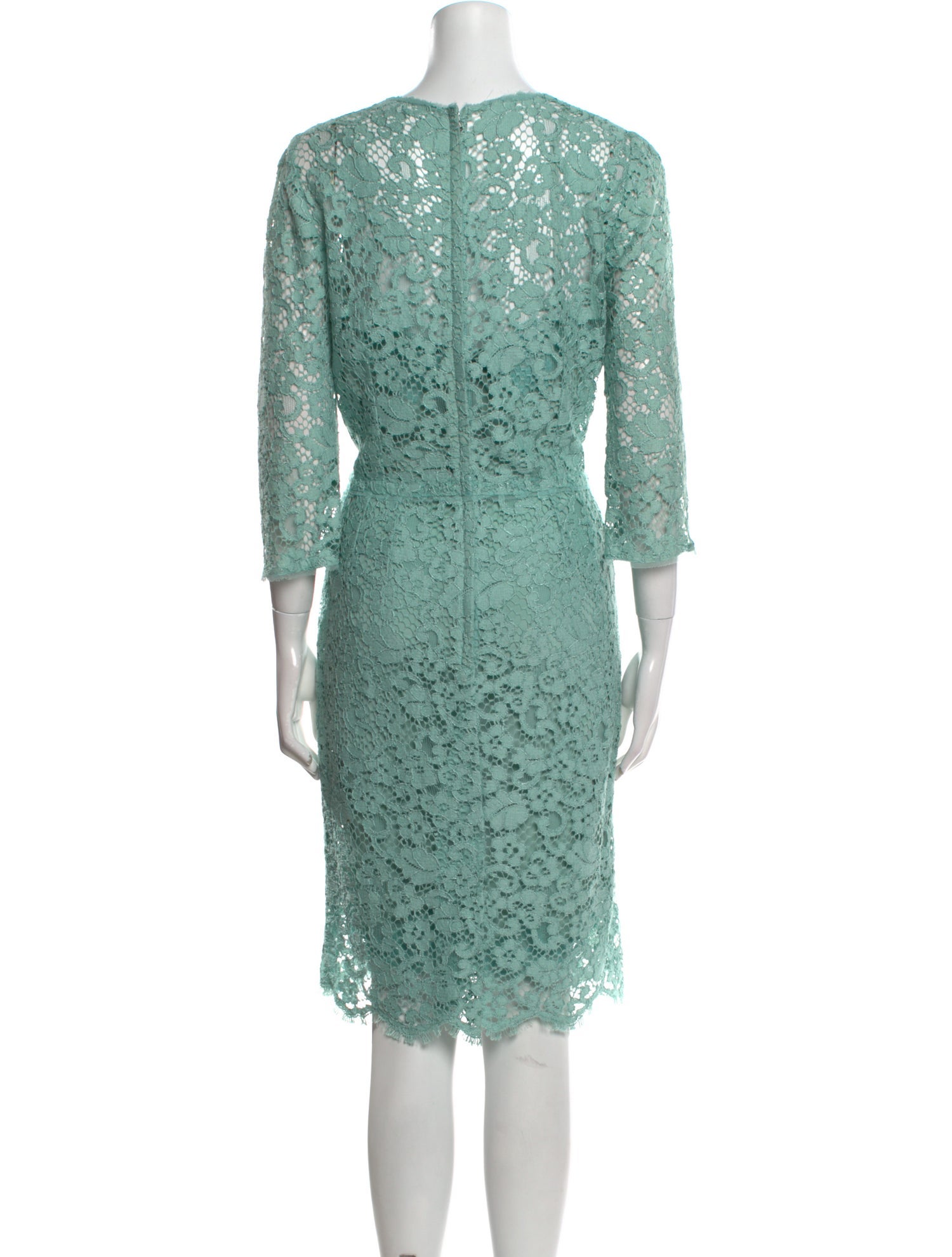 Dolce & Gabbana Lace Knee-Length Dress