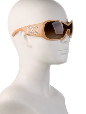 Dolce & Gabbana Shield Tinted Sunglasses