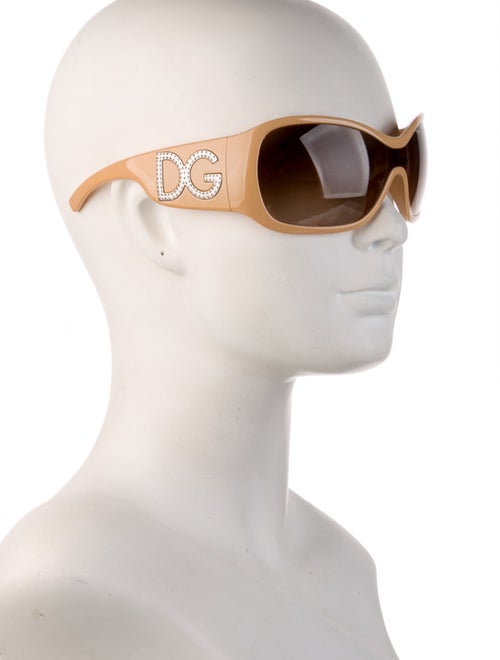 Dolce & Gabbana Shield Tinted Sunglasses