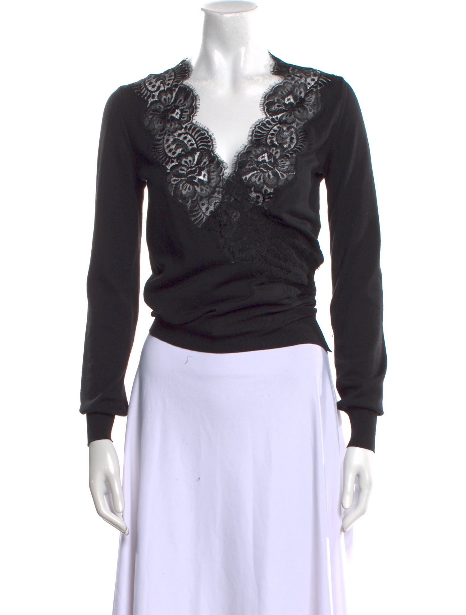 Dolce & Gabbana Wool V-Neck Sweater