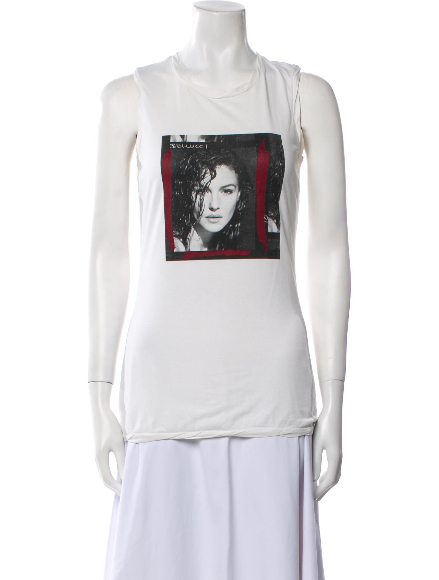 Dolce & Gabbana Graphic Print Crew Neck Top