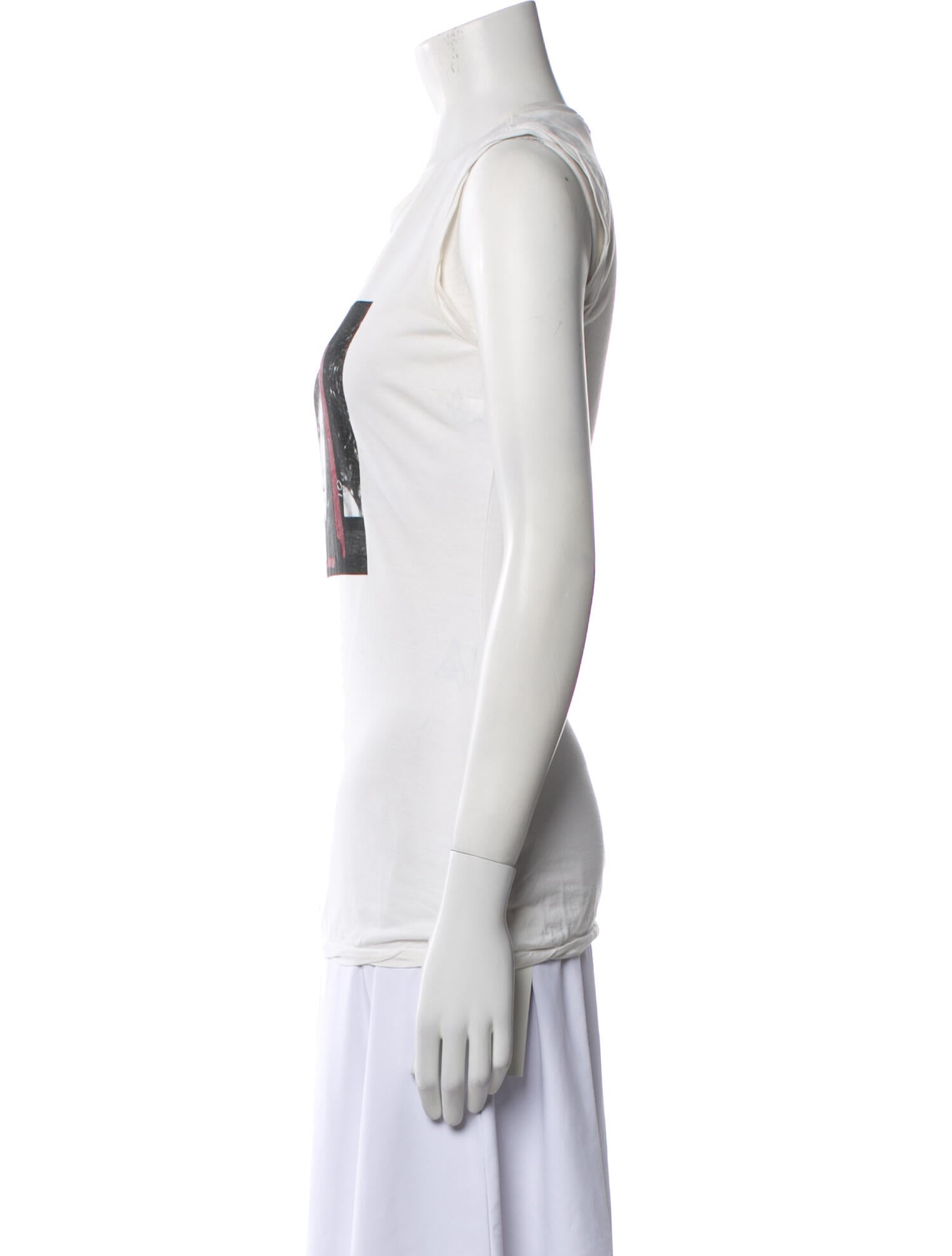 Dolce & Gabbana Graphic Print Crew Neck Top