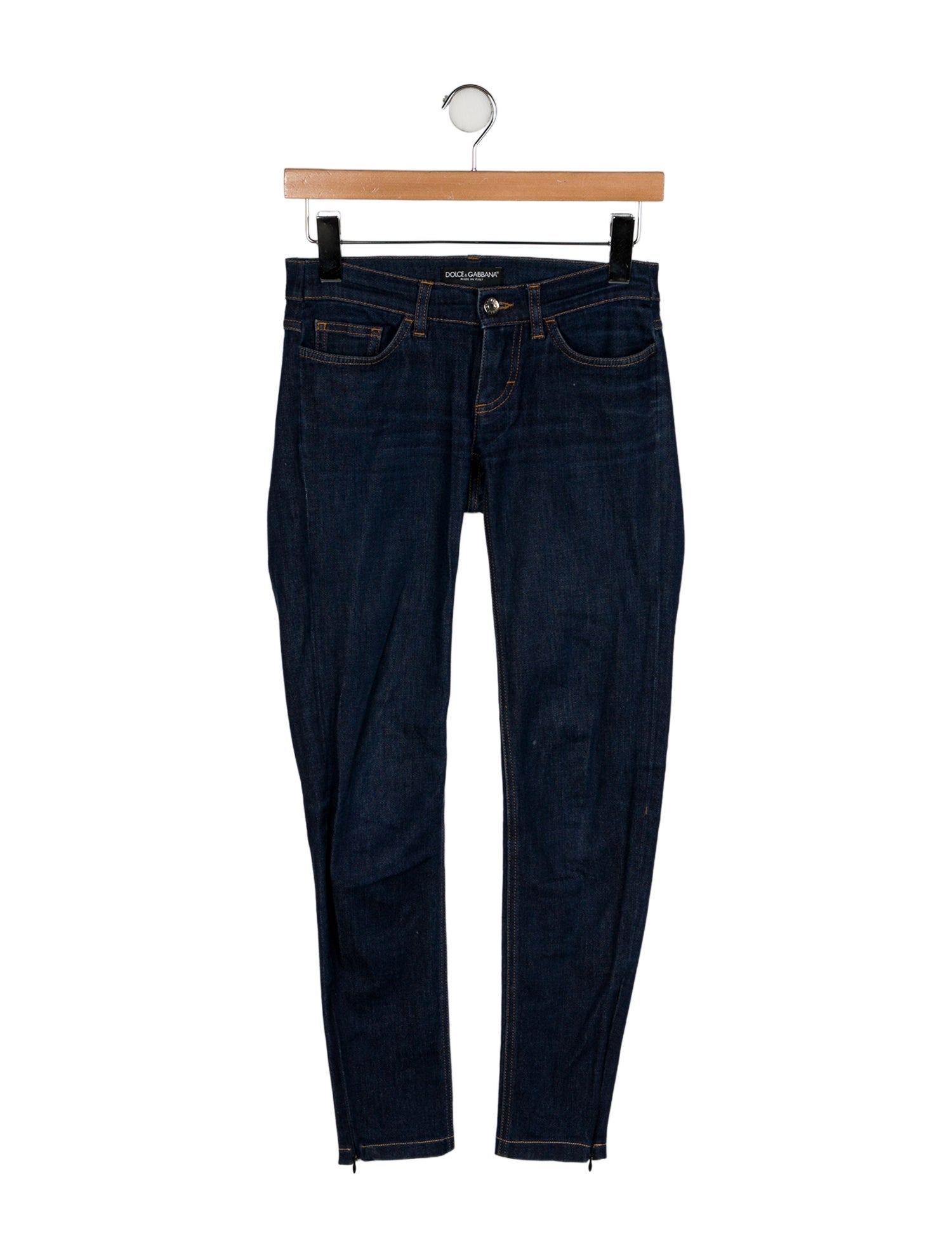 Dolce & Gabbana Low-Rise Skinny Leg Jeans