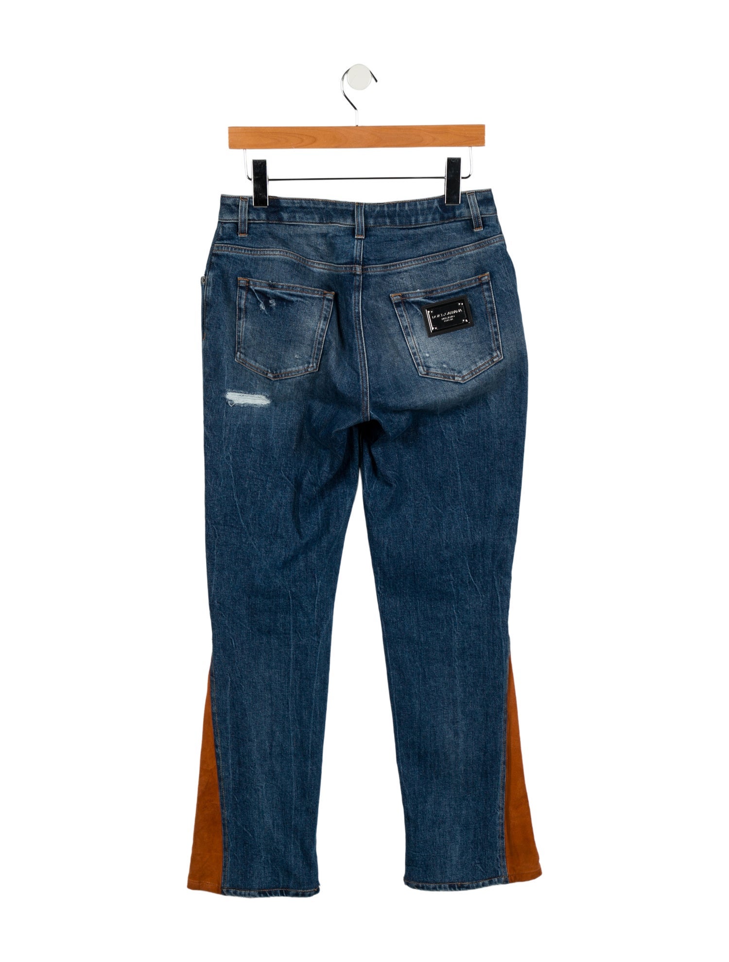 Dolce & Gabbana Mid-Rise Straight Leg Jeans