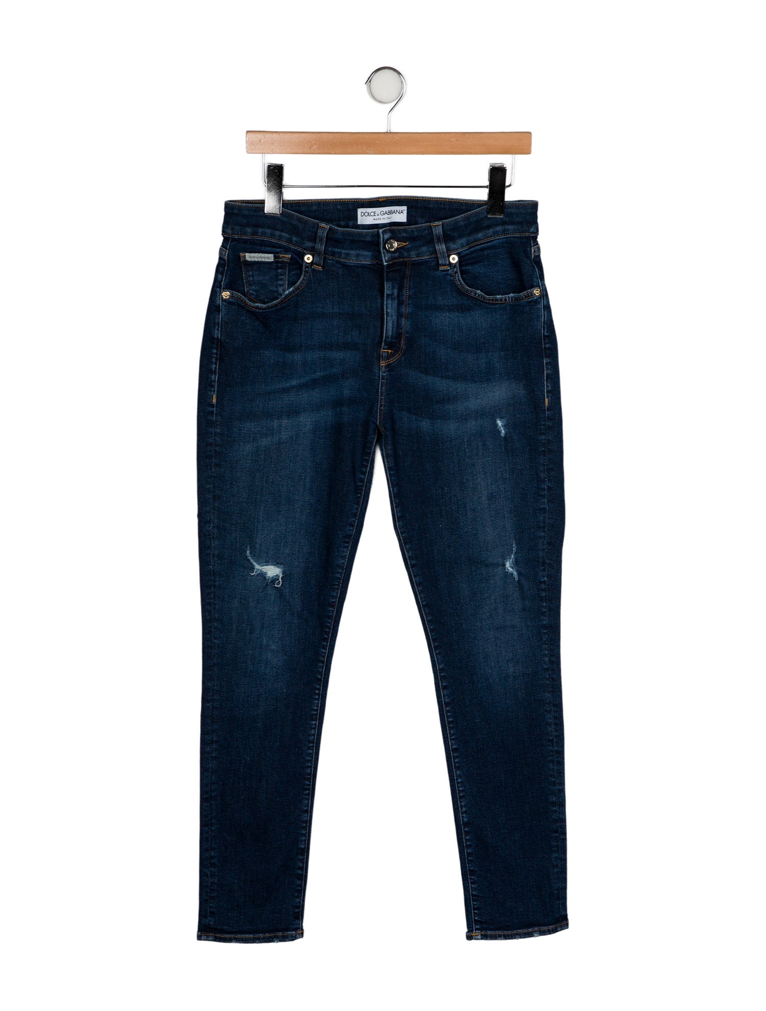 Dolce & Gabbana Mid-Rise Skinny Leg Jeans