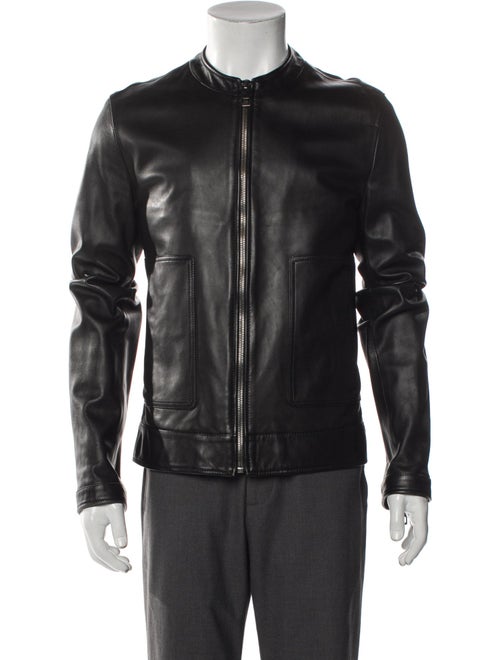 Dolce & Gabbana Lamb Leather Moto Jacket