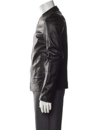 Dolce & Gabbana Lamb Leather Moto Jacket