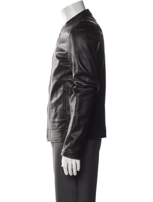 Dolce & Gabbana Lamb Leather Moto Jacket