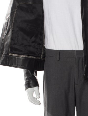 Dolce & Gabbana Lamb Leather Moto Jacket