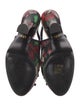 Dolce & Gabbana Floral Print Bow Accents Slingback Pumps