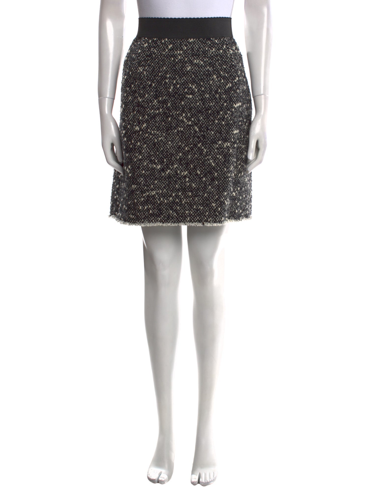Dolce & Gabbana Wool Knee-Length Skirt