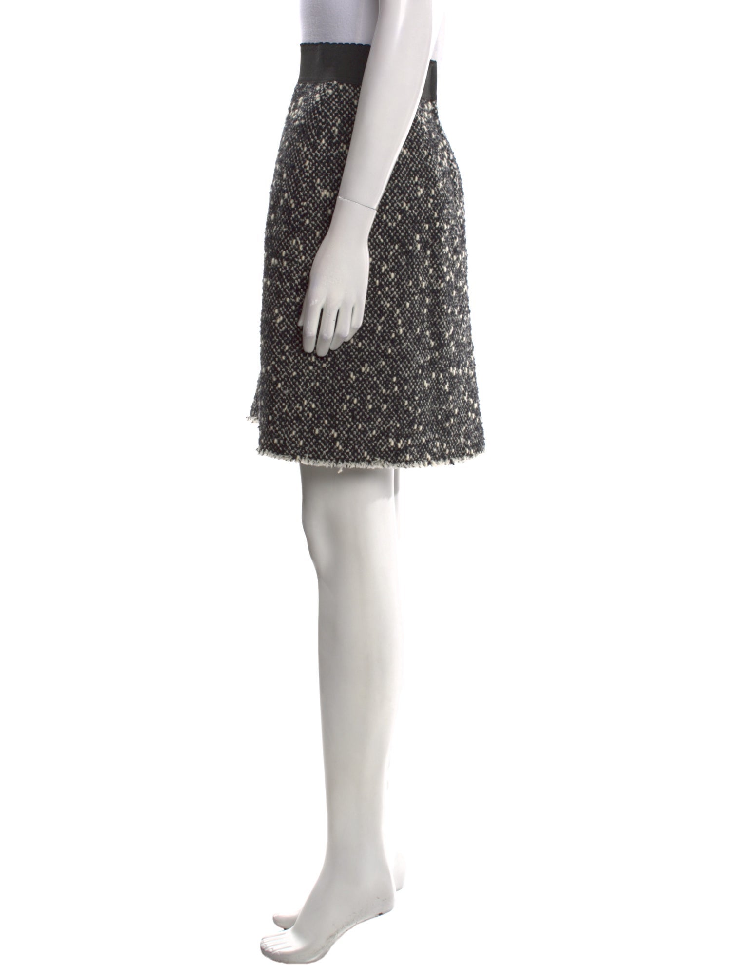 Dolce & Gabbana Wool Knee-Length Skirt