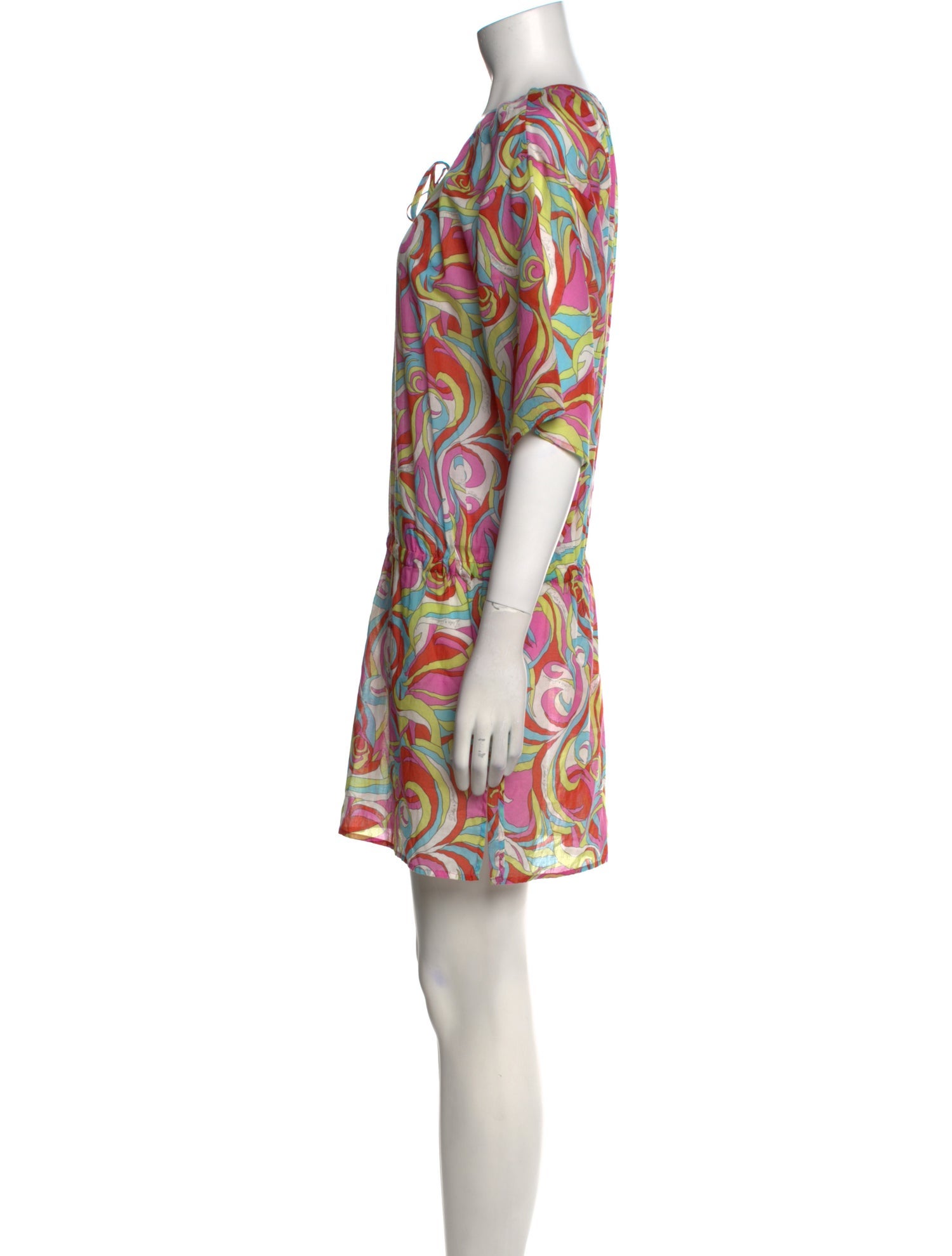 Dolce & Gabbana Paisley Print Mini Dress