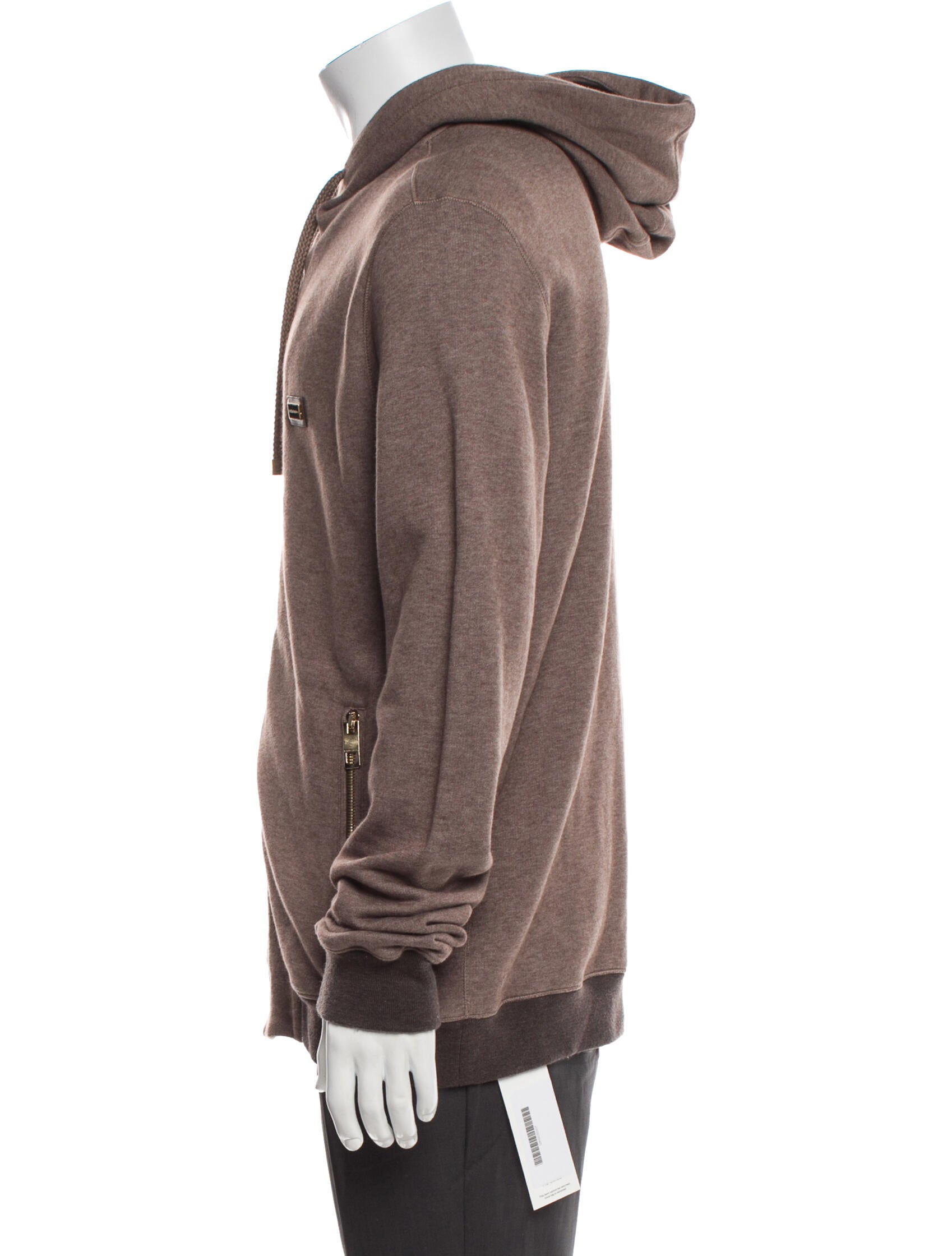 Dolce & Gabbana V-Neck Long Sleeve Hoodie