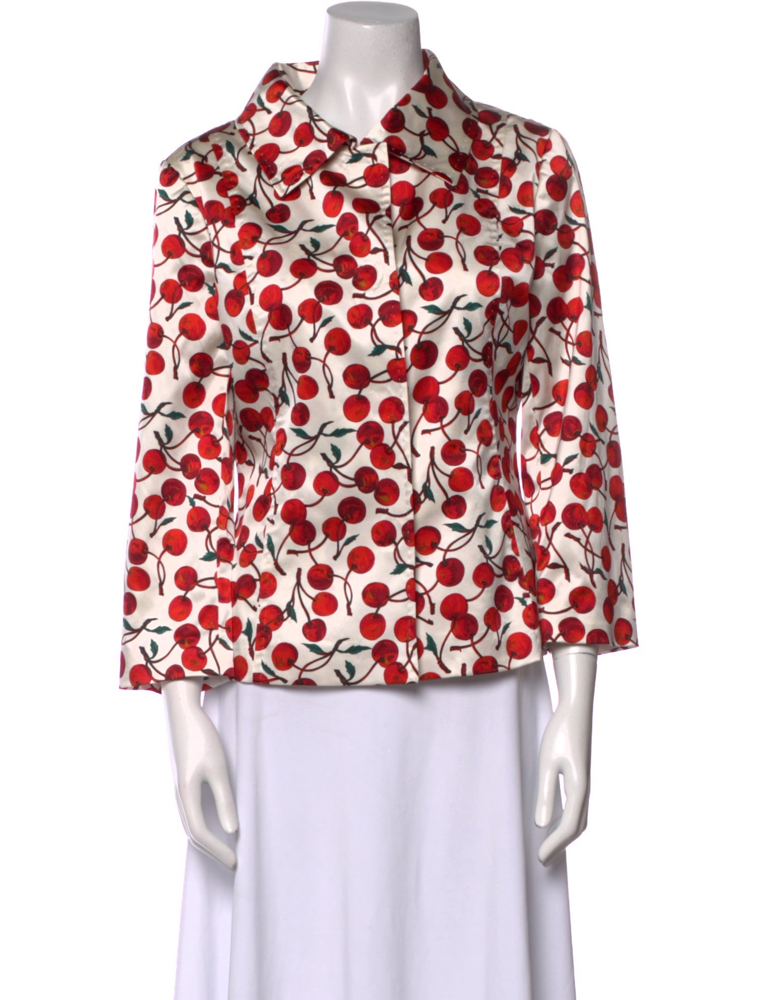 Dolce & Gabbana Silk Printed Blouse