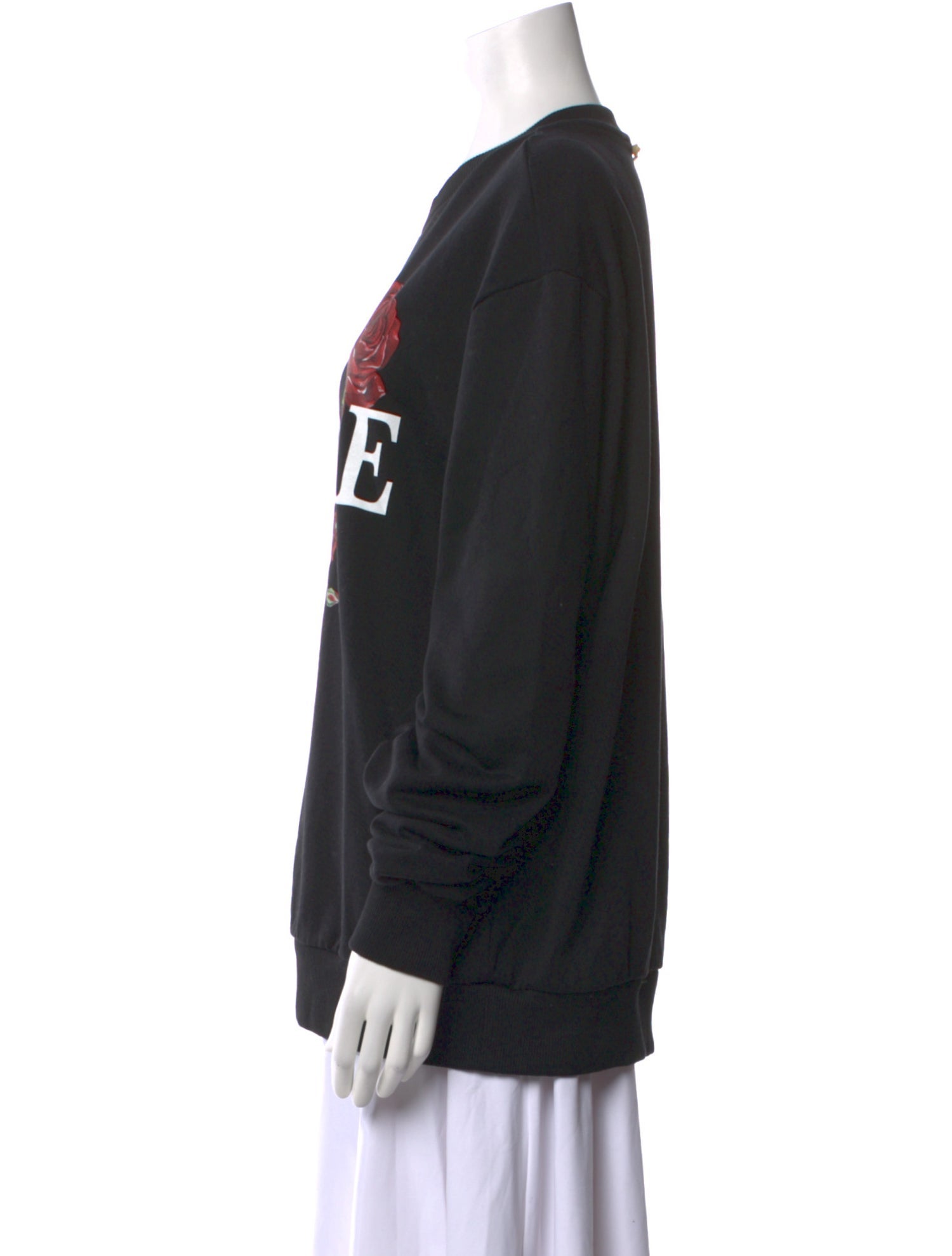 Dolce & Gabbana Graphic Print Crew Neck Sweatshirt