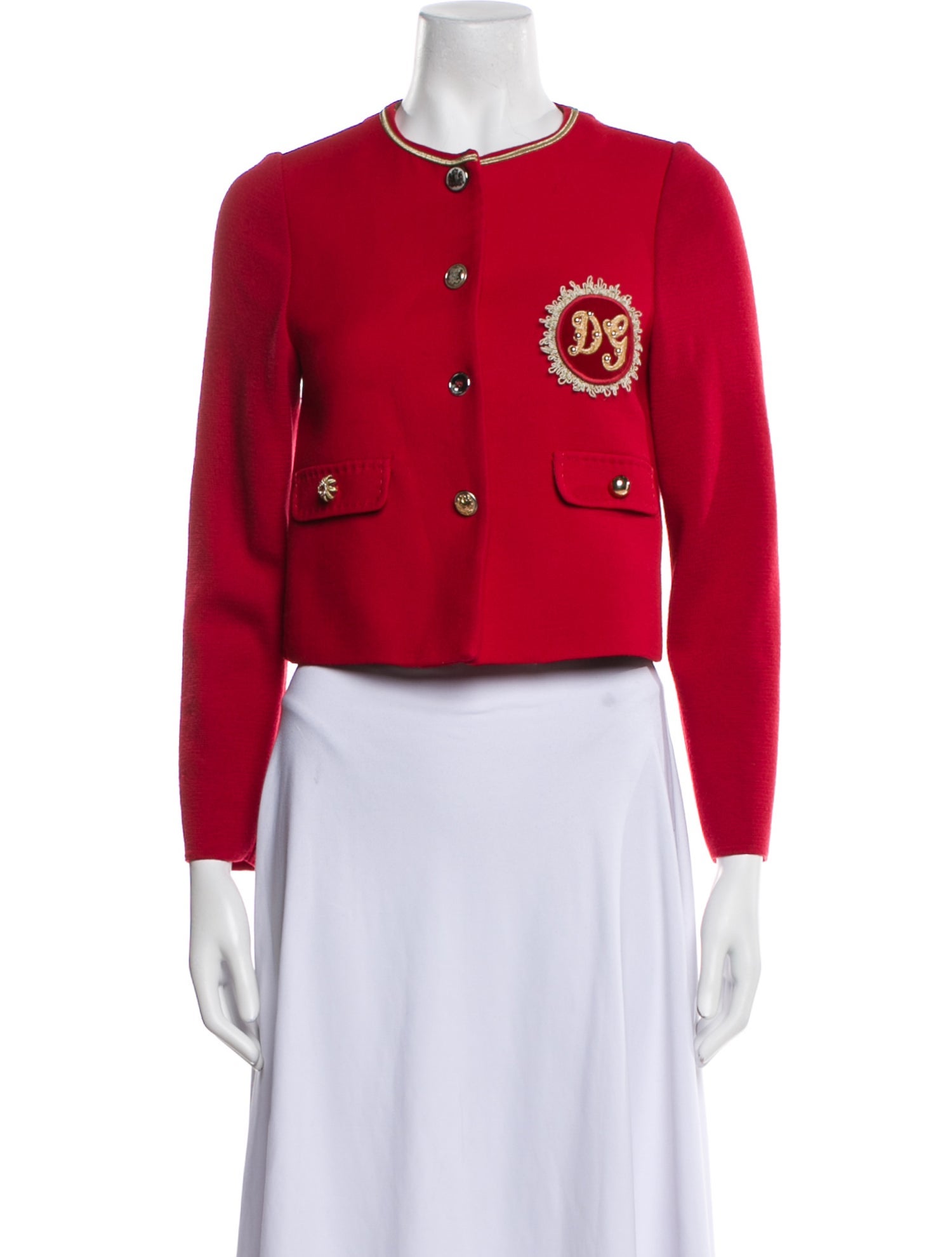 Dolce & Gabbana Virgin Wool Bolero