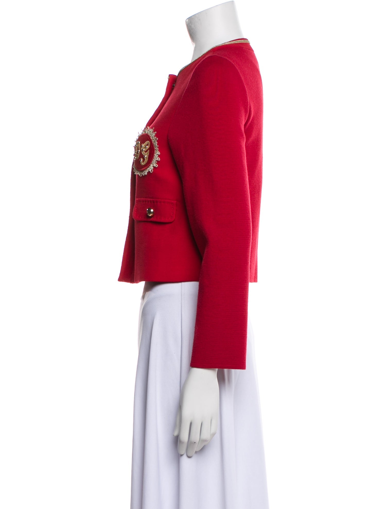 Dolce & Gabbana Virgin Wool Bolero