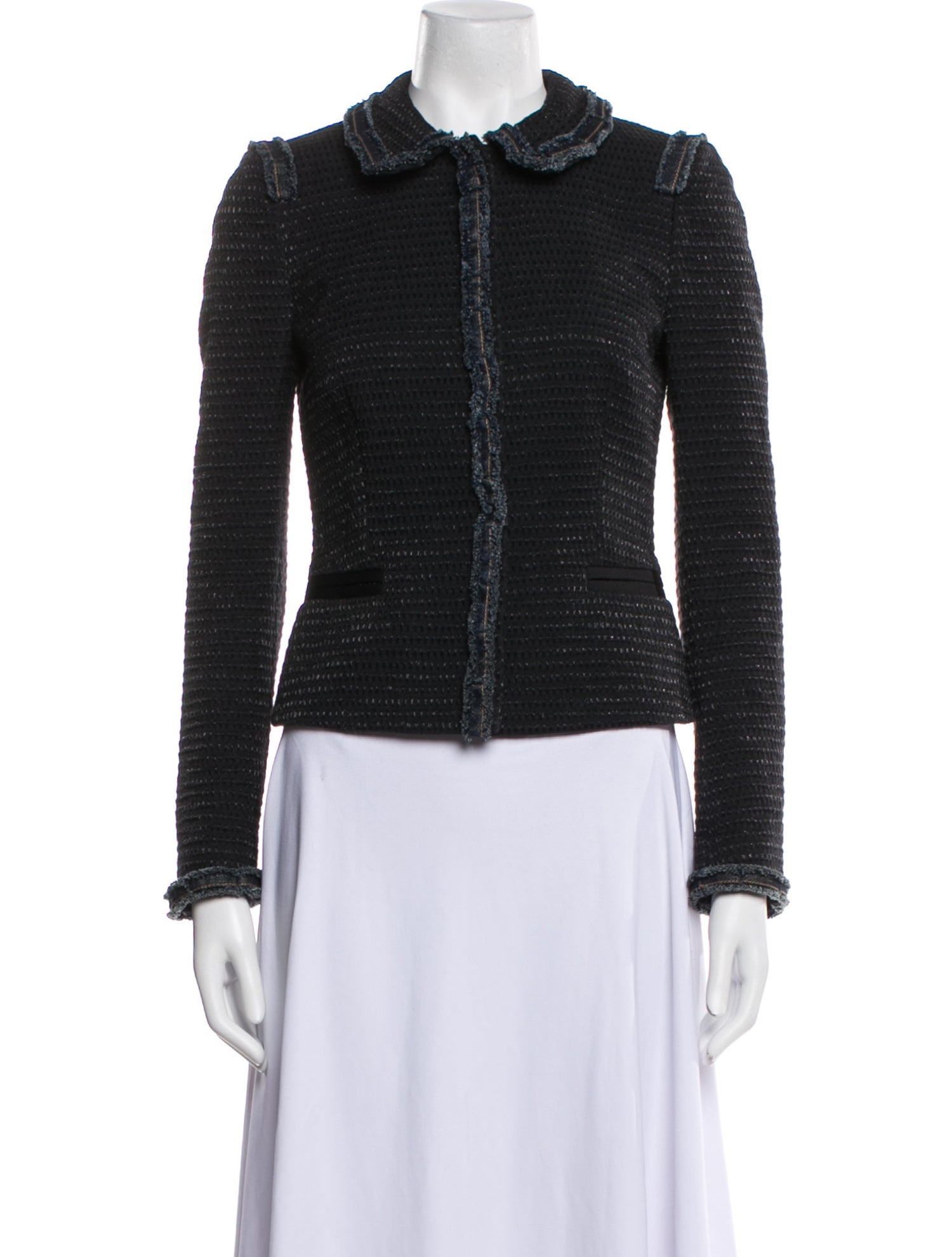 Dolce & Gabbana Tweed Pattern Jacket