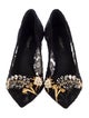 Dolce & Gabbana Lace Lace Pattern Pumps