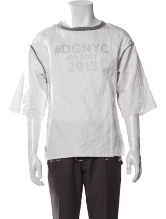 Dolce & Gabbana Graphic Print Crew Neck T-Shirt