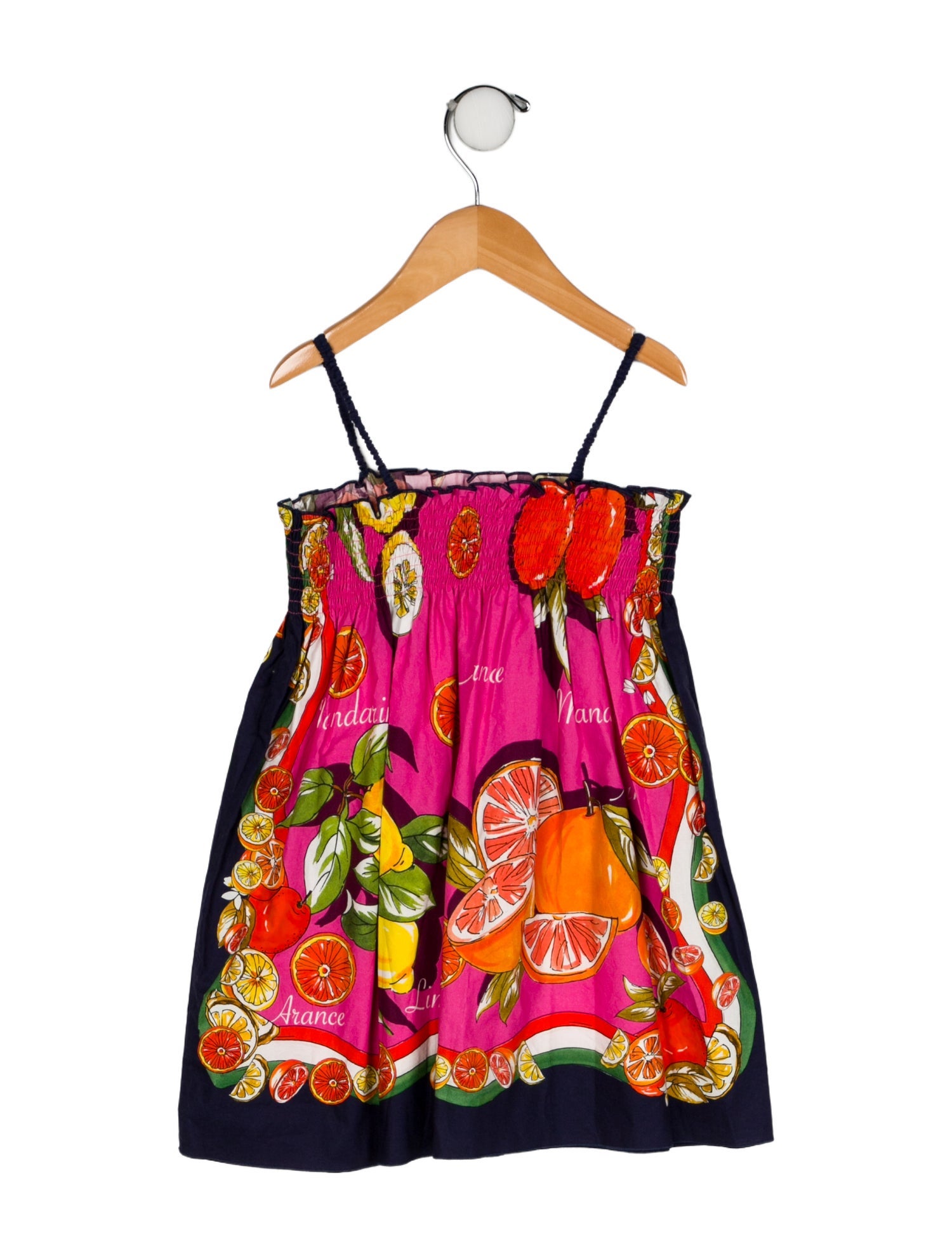 Dolce & Gabbana Toddler Girls' Patterned Printed Sleeveless Dress