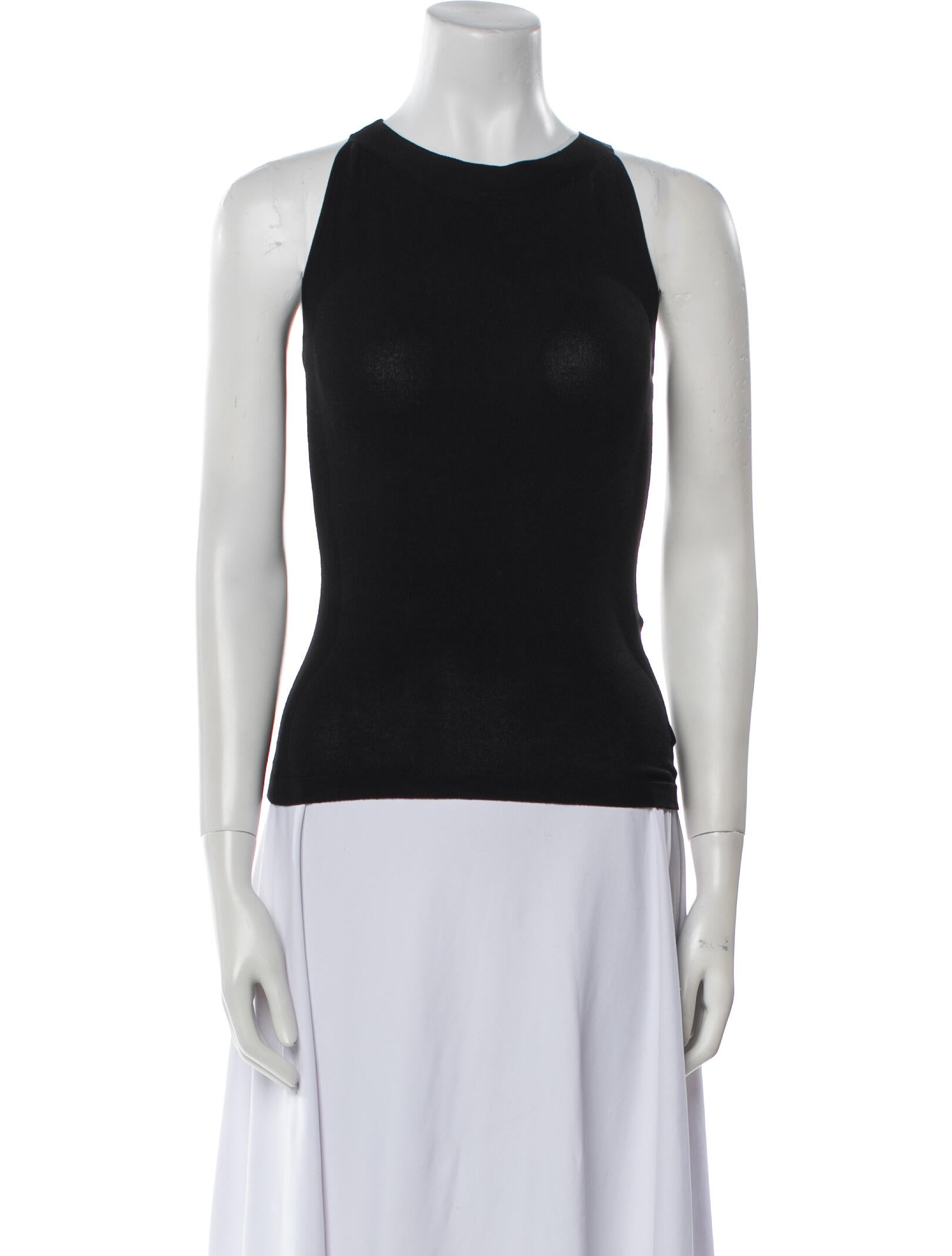 Dolce & Gabbana Wool Halterneck Top