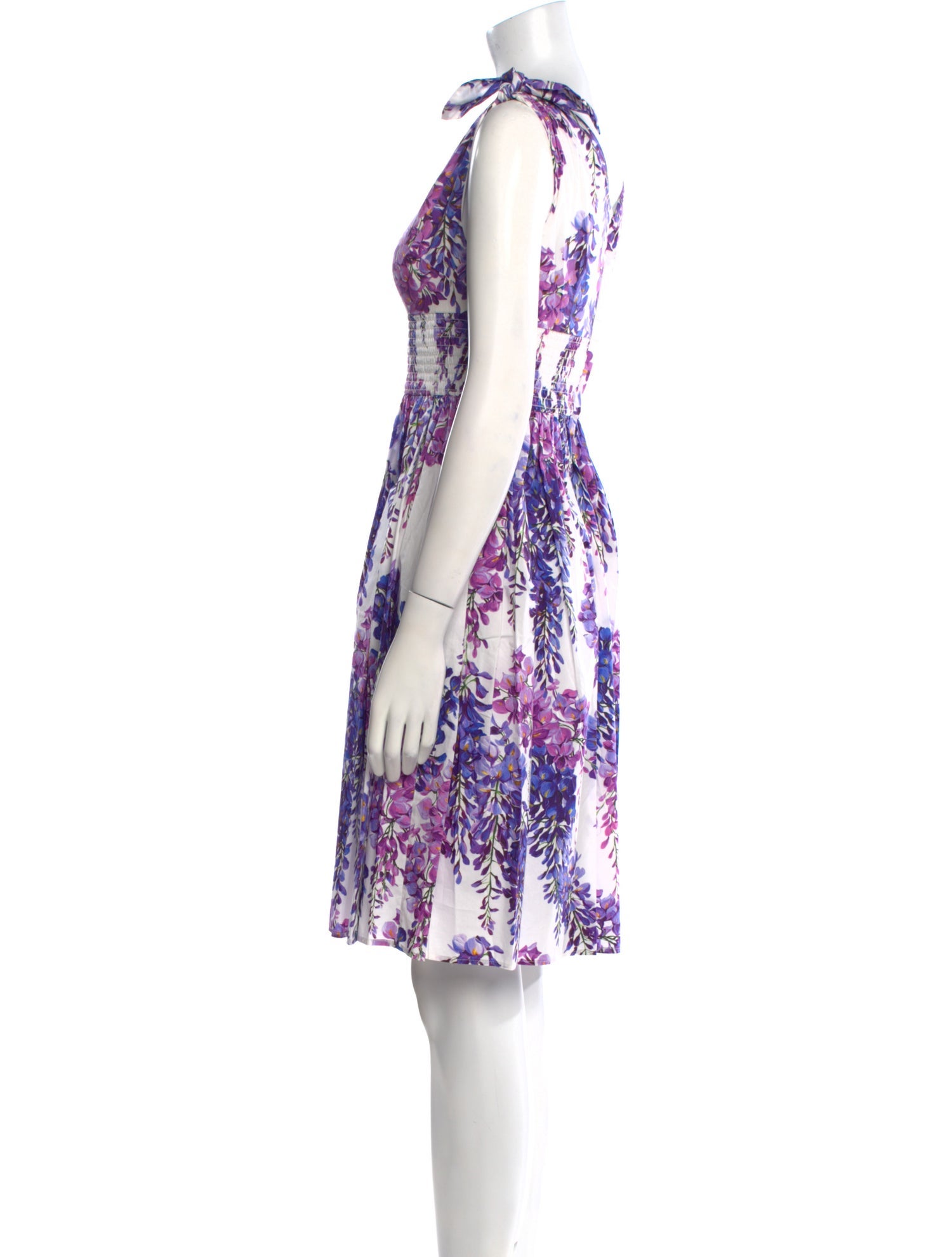 Dolce & Gabbana Floral Print Mini Dress w/ Tags