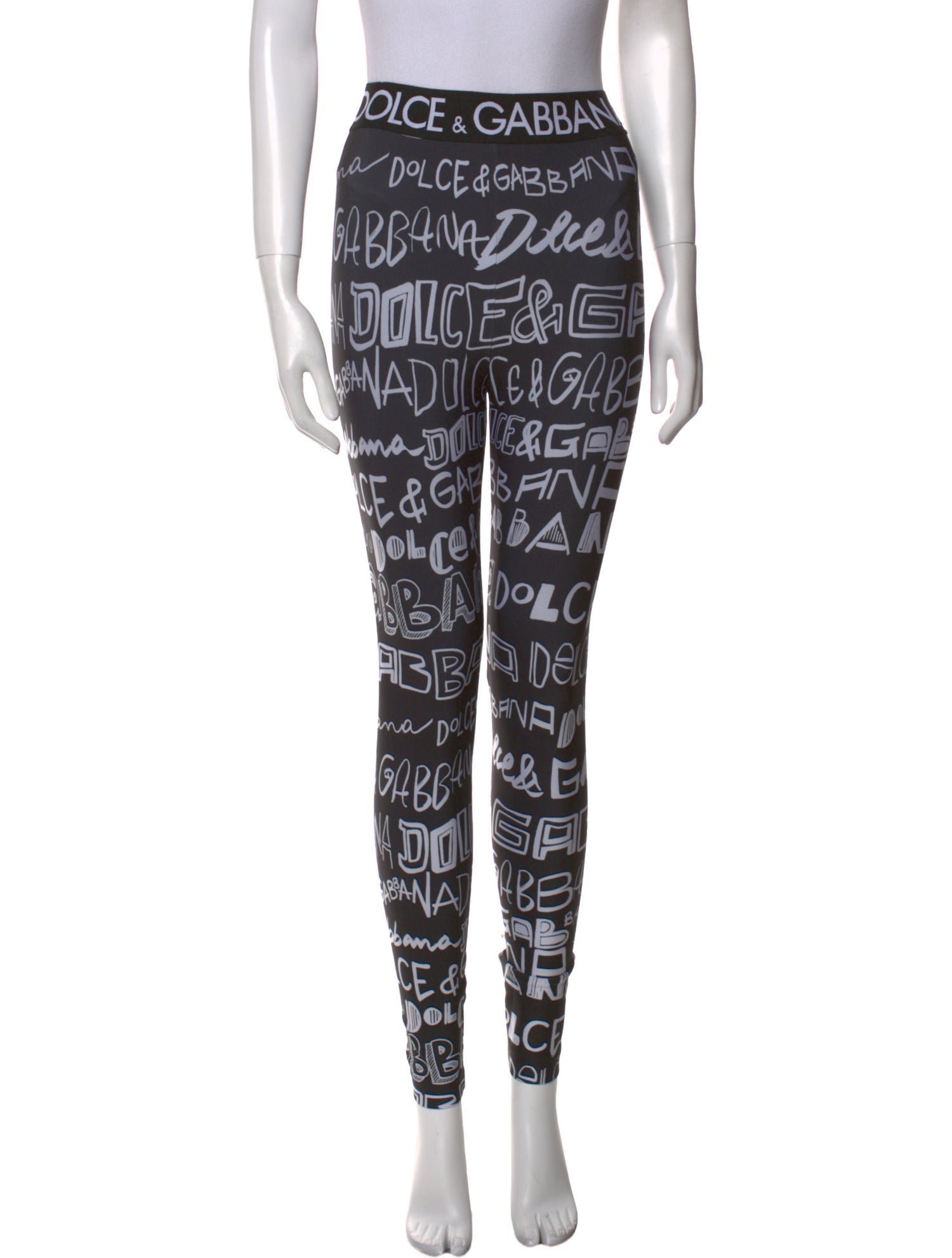 Dolce & Gabbana Nylon Skinny Leg Pants