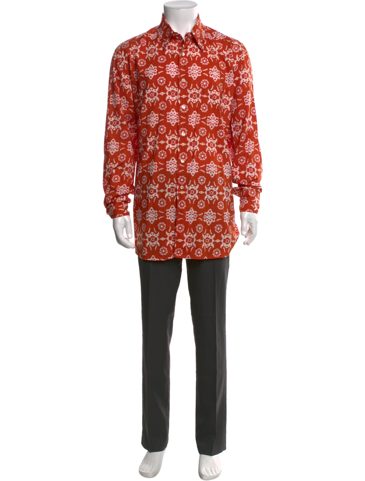 Dolce & Gabbana Printed Long Sleeve Shirt
