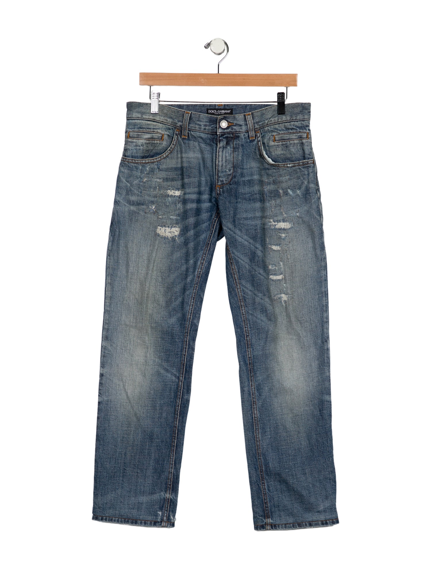 Dolce & Gabbana Straight-Leg Jeans