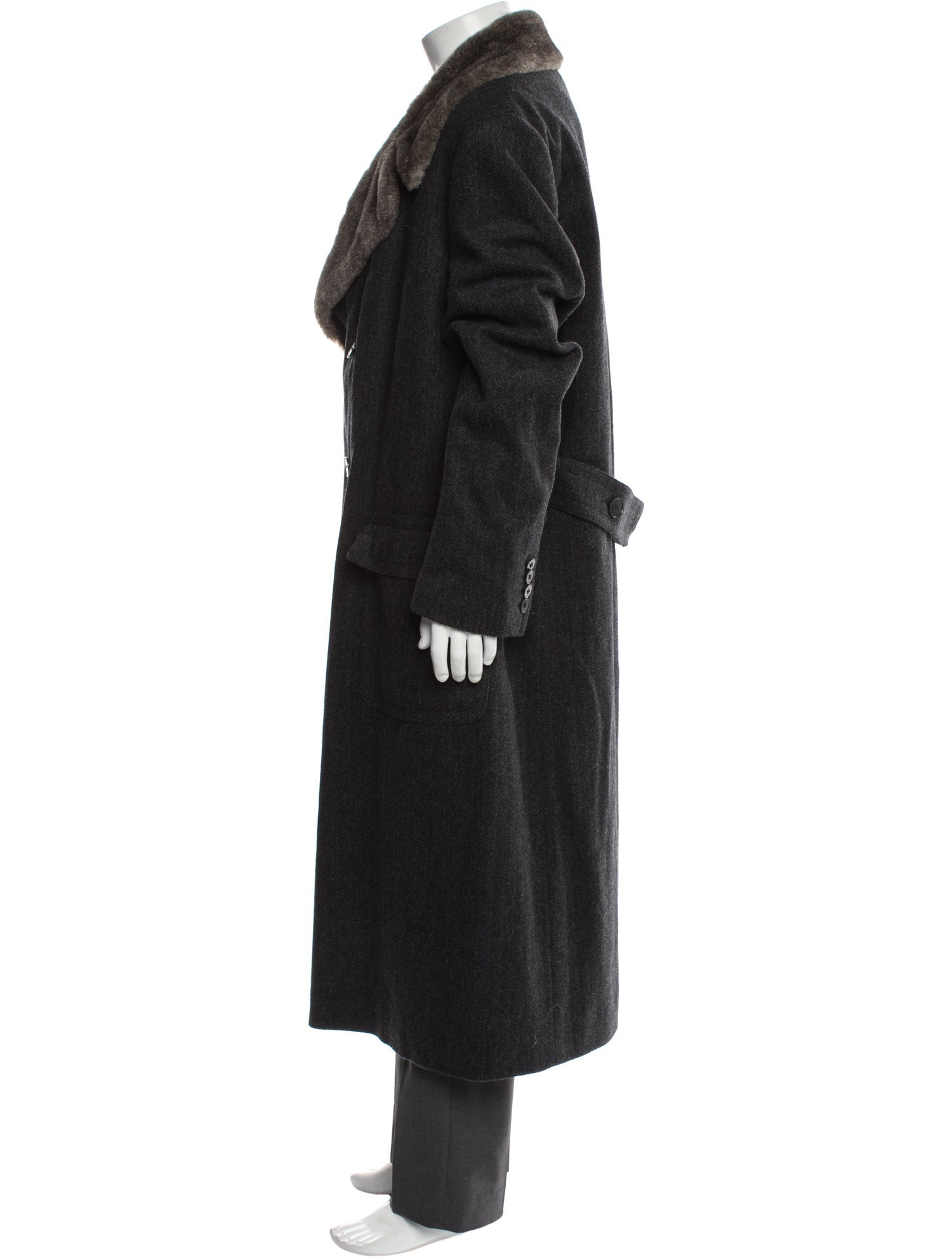 Dolce & Gabbana Virgin Wool Overcoat