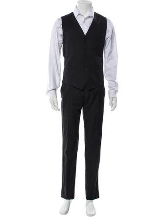 Dolce & Gabbana Virgin Wool Three-Piece Suit Vest