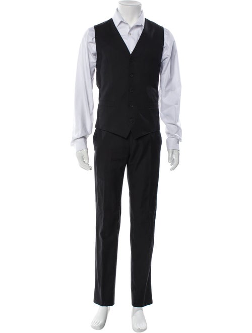 Dolce & Gabbana Virgin Wool Three-Piece Suit Vest
